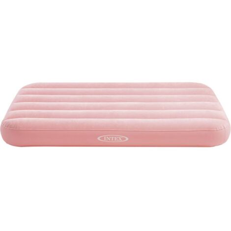 Intex – Matelas gonflable pour enfant 157 x 88 x 18 cm – 2 couleurs assorties – Housse de rangement incluse – Confort optimal pour voyages (1/4)