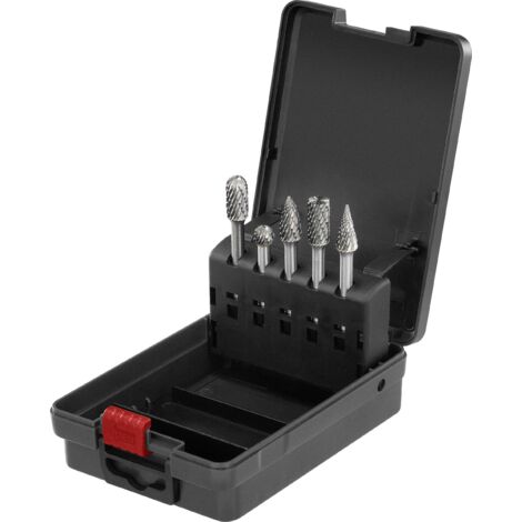 TOOLCRAFT TO-9913158 Fraise sur tige Dimension produit, Ø 10 mm Diamètre de tige 6 mm 5 pièces (1/5)