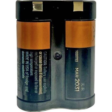 Batterie Al Litio Per Fotocamere Batteria Al Litio 6V 2CR5 - Foto 12