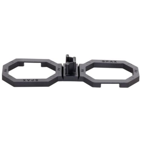 Spax – Espaceurs et aérateurs pour terrasses 6,5 mm – Lot de 100 pièces – Pour lambourdes en aluminium – Assure ventilation et durabilité