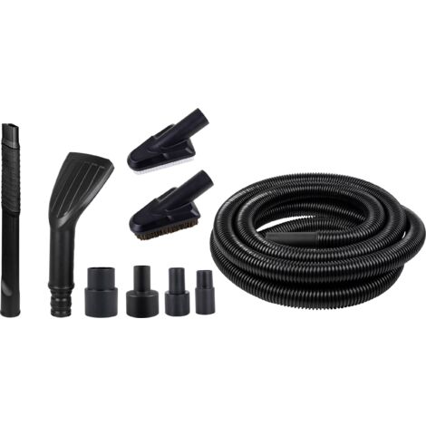 Dewalt – Accessoire flexible pour aspiration centralisée – Tuyau 4,5 m – Adaptateur pour entrées standard – Nettoyage professionnel véhicule