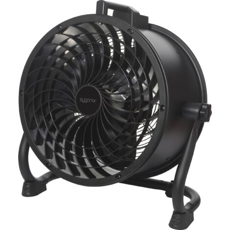 Sygonix Ventilateur de sol 120 W (Ø x H) 520 mm x 530 mm noir pivotant Y928263 (1/5)