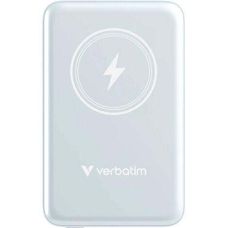 Verbatim Charge 'n' Go Magnetic Wireless Powerbank (batterie supplémentaire) 10000 mAh Fast Charge, Quick Charge 3.0, Power Delivery 3.0, Adaptive Fa W996683 (1/5)