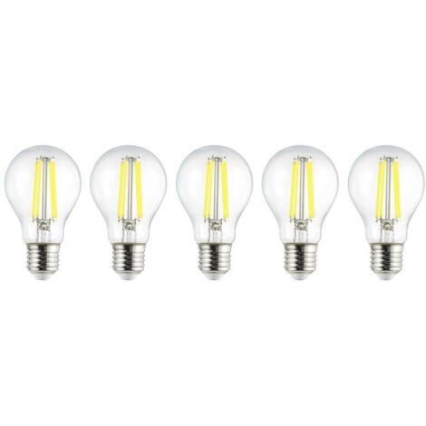 Sygonix SY-5781466 LED CEE A (A - G) E27 3.8 W = 60 W blanc chaud (Ø x H) 60 mm x 104 mm à filament 5 pc(s) (1/4)