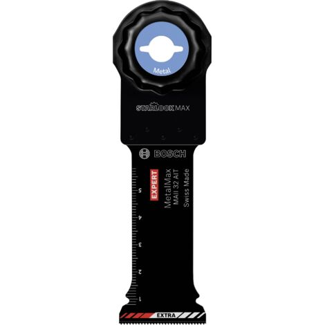 Bosch EXPERT MetalMax MAII 32 AIT Feuille pour outils multifonctions, 70 x 32 mm, 10 pièces