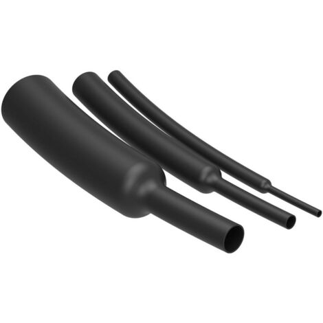 TE Connectivity 5069884015 Gaine thermorétractable noir 25.4 mm 12.7 mm Taux de retreint:2:1 60 m (1/2)