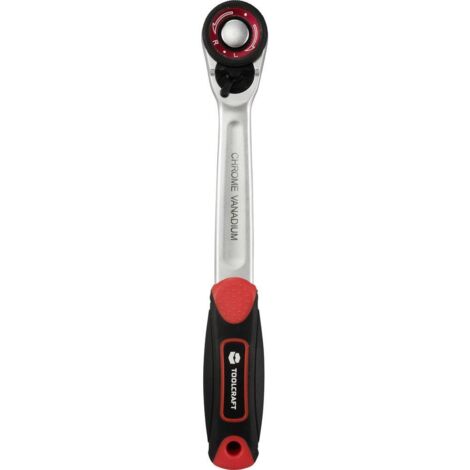 TOOLCRAFT TO-9626403 Cliquet réversible 1/4 (6.3 mm) 13.5 cm (1/4)