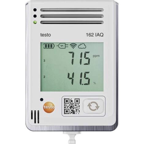 testo 0572 1626 162 IAQ Enregistreur de données multifonction Valeur de mesure CO2, pression atmosphérique, température (1/3)