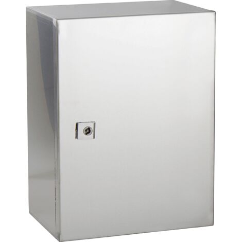 TRU COMPONENTS TC-SS403020 Armoire de commande 300 x 400 x 200 acier inoxydable gris clair 1 pc(s) A907903 (1/5)