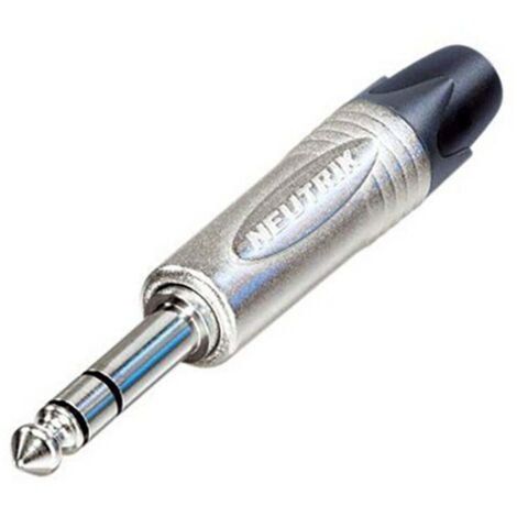 Neutrik NP3XX-NI-0 Jack 6.35 mm Jack mâle 6.35 mm - Nombre de pôles:3 1 pc(s) W753043 (1/2)