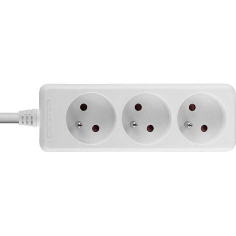 Multiprise LINDY 73120 blanc fiche mâle 1 pc(s) (1/3)