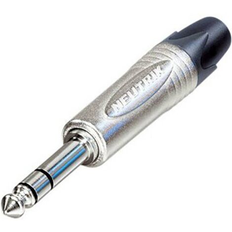 Neutrik NP3XX-AU-0 Jack 6.35 mm Jack mâle 6.35 mm - Nombre de pôles:3 1 pc(s) (1/2)