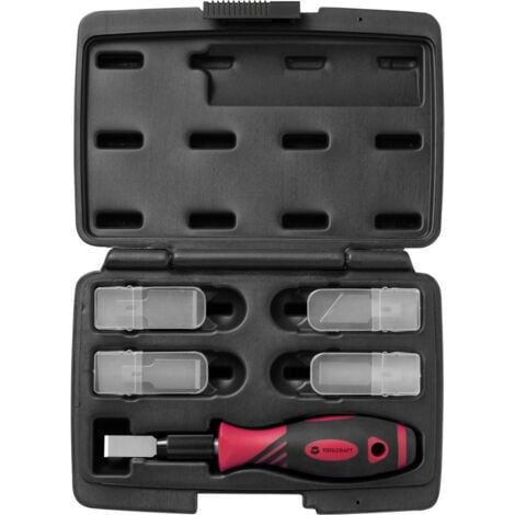 TOOLCRAFT TO-5903430 41 pièces Jeu de racloir 12 mm, 16 mm, aluminium 20 mm