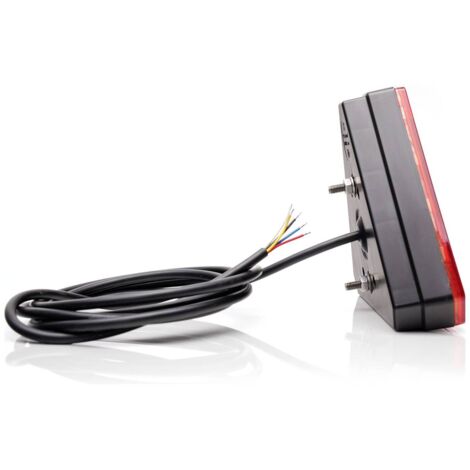 Feu De Recul Pour Remorque Arrière, Gauche, Droite Multicolore WAS 1114 Dd L P Verre Transparent Extremites De Cable Ouv 8999668