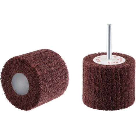 Rhodius 305347 Rhodius VS, 10 meuleuses non-tissés 60 x 50 x 6,0 mm, fine, Topline, pour acier inoxydable, acier, métau (1/3)