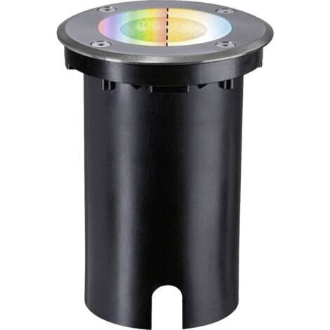 94845 Zigbee 3.0 Floor round Paulmann Home Spot encastrable 4.9 W RVBB fer (brossé) R604222