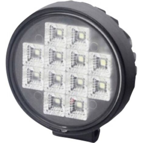 SecoRüt LED-Arbeitsscheinwerfer 12 V/AC, 24 V/AC L0153 (Ø x H) 77 mm x 86 mm 1311 lm W560193 (1/3)
