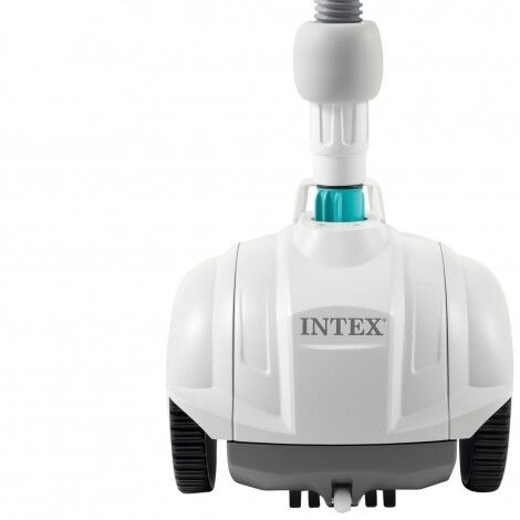 Intex – Robot aspirateur piscine hors sol – Nettoyage automatique jusqu'à 5m/min – Filtration 0,30mm – Tuyau 6,5m anti-emmêlement