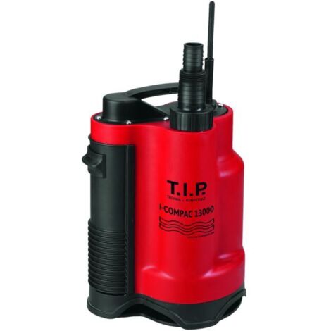 T.I.P. - Technische Industrie Produkte 30191 I-COMPAC 13000 Pompe submersible pour eaux chargées 13.000 l/h 9 m Q937502