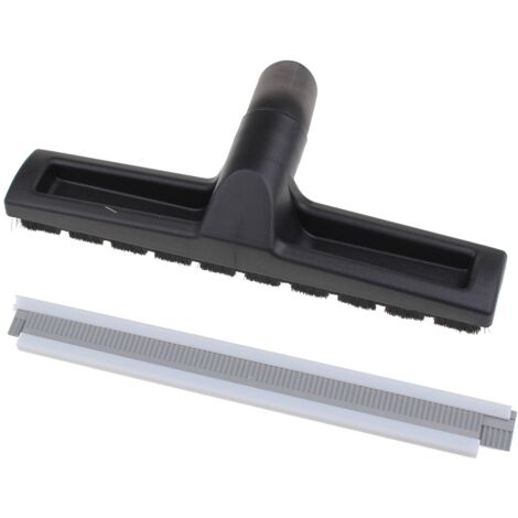 Buse de sol humide/sec DN 35 – Largeur 300 mm – Pour aspirateurs Kärcher – Plastique robuste avec galets latéraux (1/6)