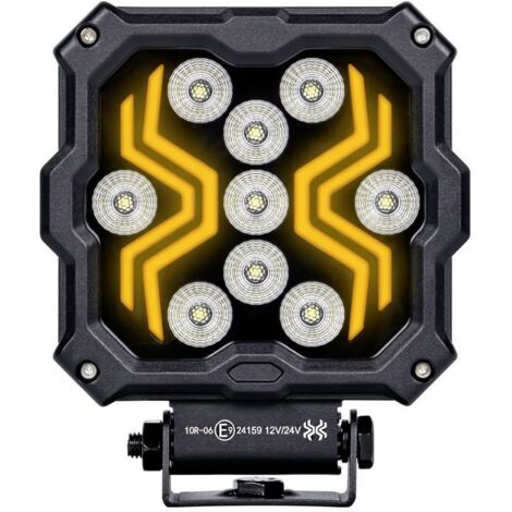 SecoRüt LED-Arbeitsscheinwerfer 12 V/DC, 24 V/DC L0195 (l x H x P) 120 x 140 x 35 mm 1700 lm W560203 (1/5)