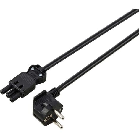 Sygonix SY-6676346 Câble de raccordement noir 2 m (1/3)
