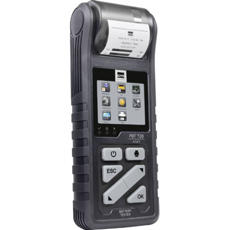 GYS BATTERIETESTER PBT720 - START/STOP Testeur de batterie de voiture 26 cm x 10.5 cm x 0.5 cm
