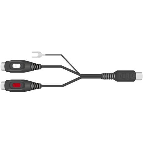 SpeaKa Professional SP-7870284 Cinch-RCA / connexion DIN audio Adaptateur Y [1x diode mâle 5 pôles (DIN) - 2x Cinch-RCA