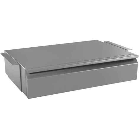 Tiroir sous table noir DA90443 – Dimensions L 51,3 x P 31-48 x H 10,8 cm – Acier – Charge max 5 kg pour bureaux réglables – Digitus - R044132