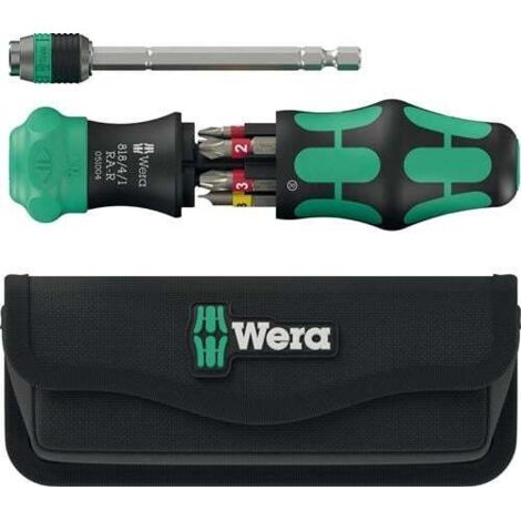 Wera Kraftform Kompakt 25 RA-R Tournevis porte-embouts 1/4