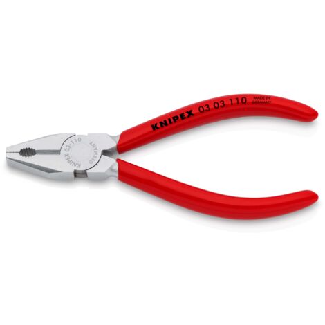 KNIPEX 03 03 110 Pince universelle compacte gainées en plastique chromée 110 mm