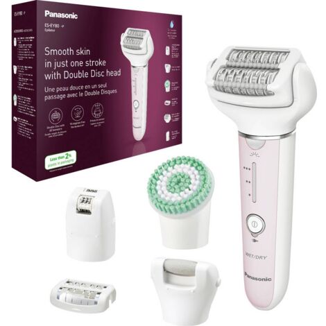Panasonic ES-EY80 Epilateur blanc, rose