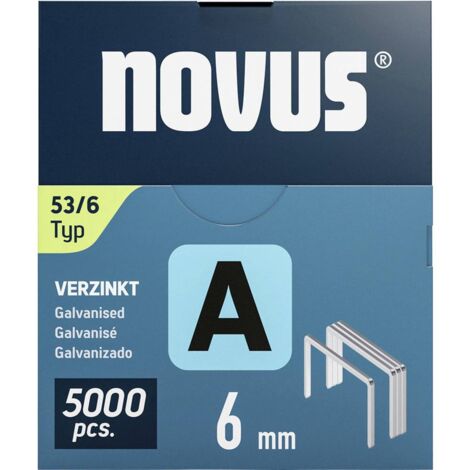 Pince à fil fin A type 53 L.11,3mm 6mm 0,75mm 5000 pcs. NOVUS
