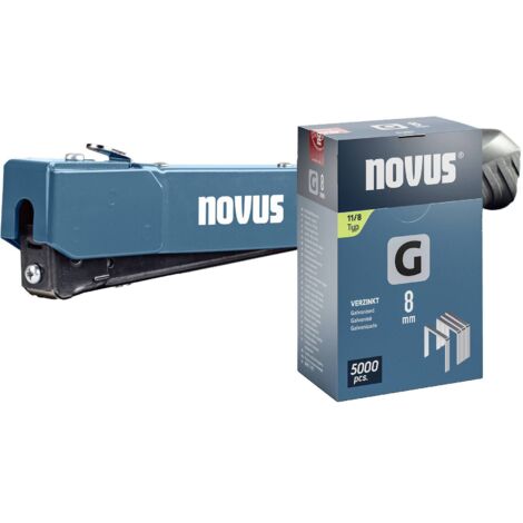 Novus Tools 030-0464 Marteau-agrafeur pour type d'agrafe Type 11 Longueur de l'agrafe 6 - 10 mm (1/5)