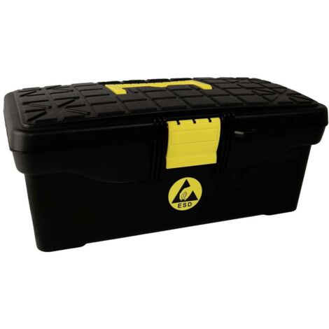 Antistat 025-0091 ESD Mallette à outils non équipée 1 pièce (L x l x H) 360 x 200 x 160 mm R041282 (1/3)