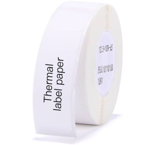 NIIMBOT Etiquette (rouleau) 72 x 12.5 mm blanc 65 pc(s) A2K18638601 Etiquette pour câbles (1/3)