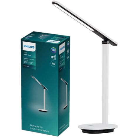 Philips LED Ivory DSK203 8719514420410 Lampe de bureau à LED LED LED intégrée 5 W blanc