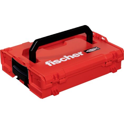 Fischer – Caisse à outils L-BOXX 508136 – Dimensions 442x117x357mm – Matériau plastique – Charge max 25kg – Étanche pour protection accrue (1/4)