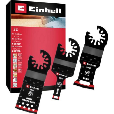 Einhell 708103 Multit.-Set Holz/Metal 3tlg SB HCS, BiM Set outils multifonction 1 pc(s) (1/2)