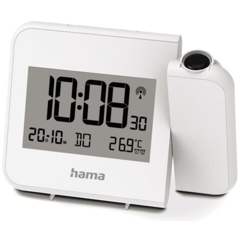 Hama 00222206 Réveil blanc (1/4)