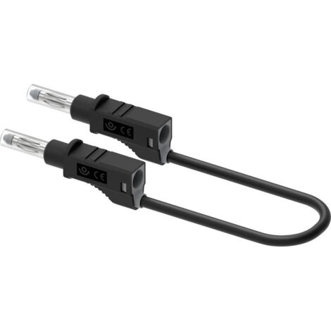 ELECTRO PJP 2212/600V-CD1-100N CORDON DE MESURE 100 CM NOIR 1 PC(S) (1/3)