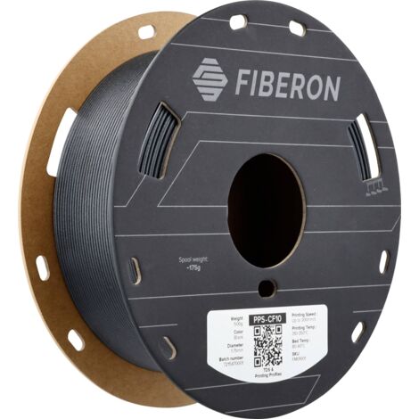 Polymaker FM01001 Fiberon™ PPS-CF10 Filament PPS-CF renforcé de fibres de verre, résistant aux produits chimiques, résiste à la chaleur, résist Y002713