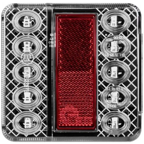 SecoRüt Feu de recul pour remorque extrêmités de câble ouvertes arrière 12 V/DC transparent W123433 (1/5)