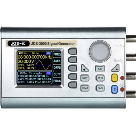 JDS2915 Générateur de fonction à batterie, Générateur de fonction Joy-it 15 MHz - 0.01 µHz 2 canaux (1/3)