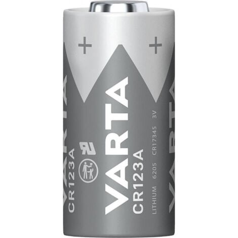 Varta LITHIUM Cylindr. CR123A Bli10 Pile photo CR-123A lithium 1430 mAh 3 V 10 pc(s)
