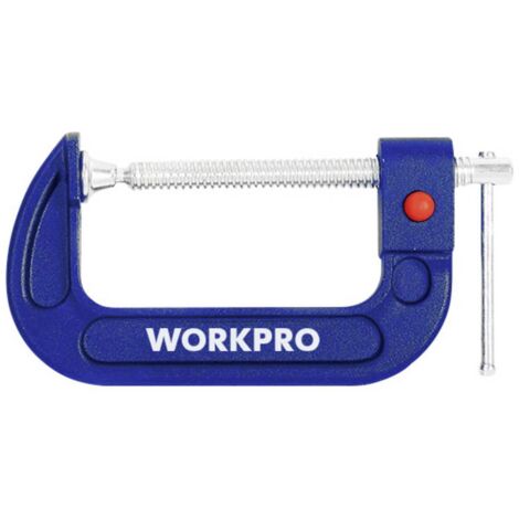 WorkPro WP232023 Serrage rapide Envergure max.:100 mm Mesures d'empattement:100 mm (1/3)