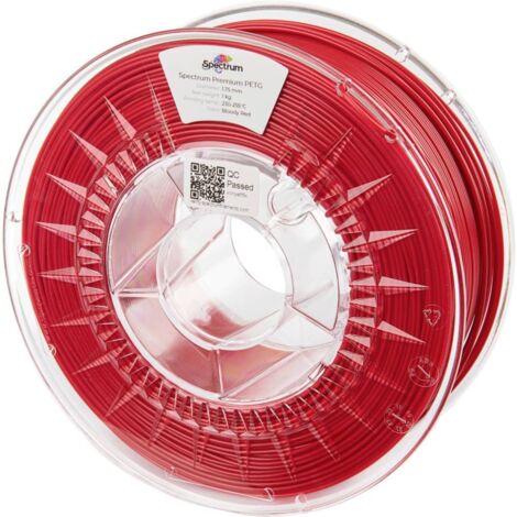 Spectrum Filaments 80059 PET-G Premium Filament PETG résistant aux produits chimiques, résiste aux chocs 1.75 mm 1000 g (1/2)