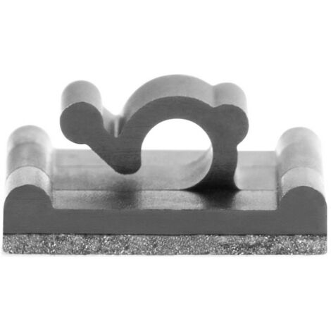 HellermannTyton MAGRA3-PA66/NDFEBR5-BK (50) Clip de câble 151-04466 Plage de Ø du faisceau 3 mm (max) noir 50 pc(s) (1/2)