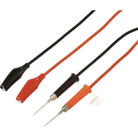 VOLTCRAFT MSL-310 Cordon de mesure Contact mâle zu Krokoklemme 1 m 1 paire(s)