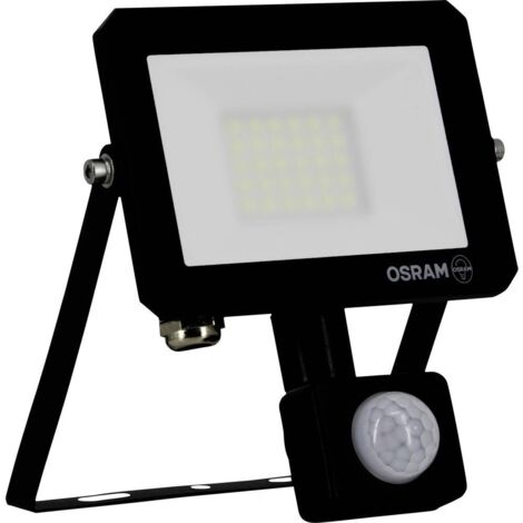 OSRAM HOMELIGHTING FLOODLIGHT LUX SENSOR 20W 830 BLACK 4099854489549 Projecteur d'éclairage LED 20.00 W Couleur d'éclai (1/2)